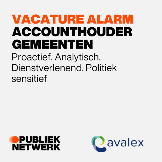 Accounthouder Gemeenten Avalex