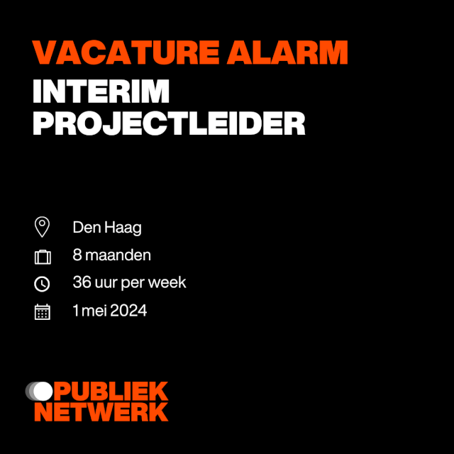 Interim Projectleider Ministerie van Justitie en Veiligheid