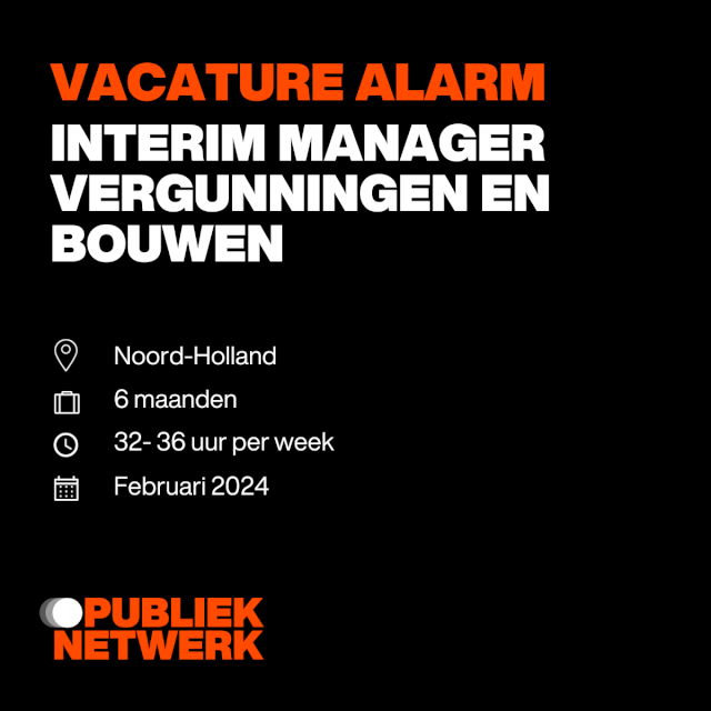 Interim manager vergunningen en bouwen