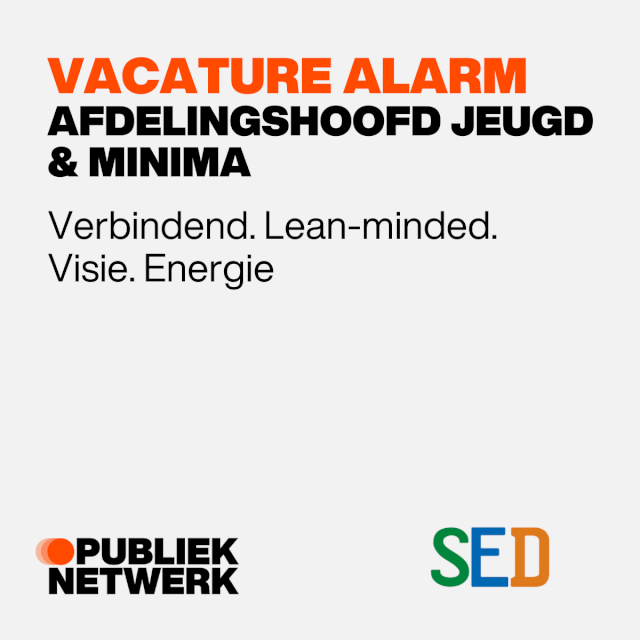 Afdelingshoofd Jeugd en Minima