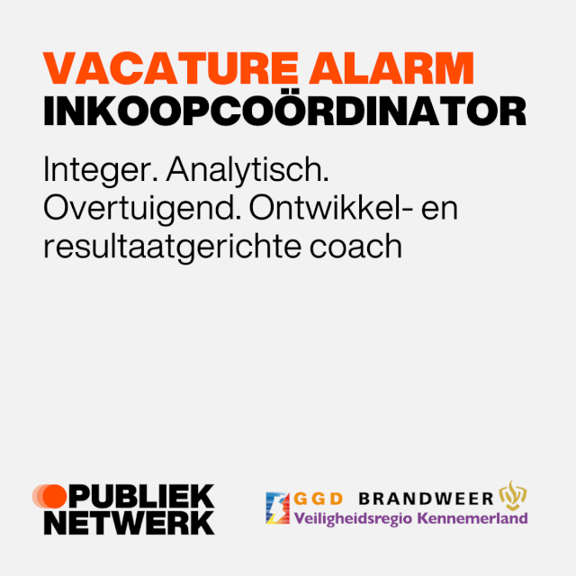 Inkoopcoordinator Veiligheidsregio Kennemerland
