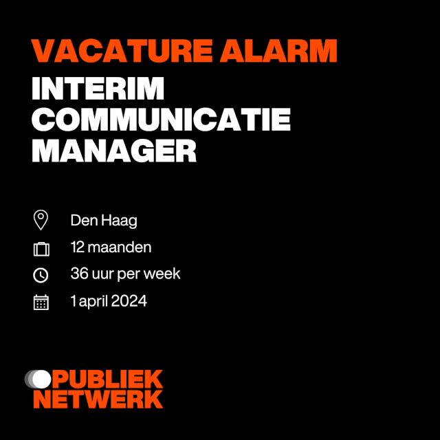 Interim Communicatie Manager