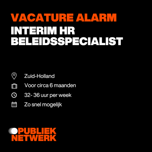 Interim HR Beleidsspecialist