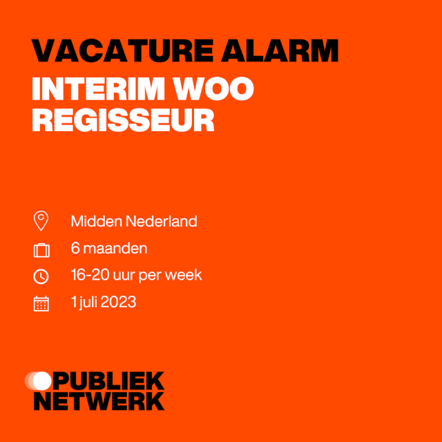 Interim WOO regisseur