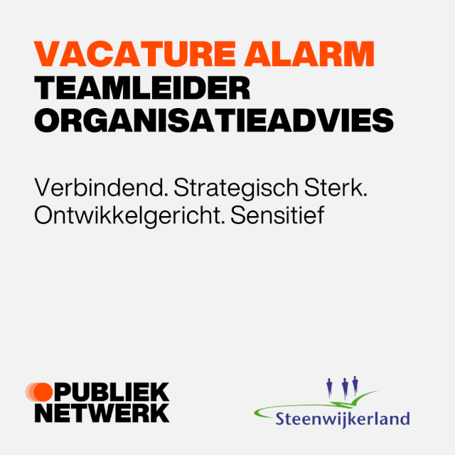 Teamleider Organisatieadvies gemeente Steenwijkerland